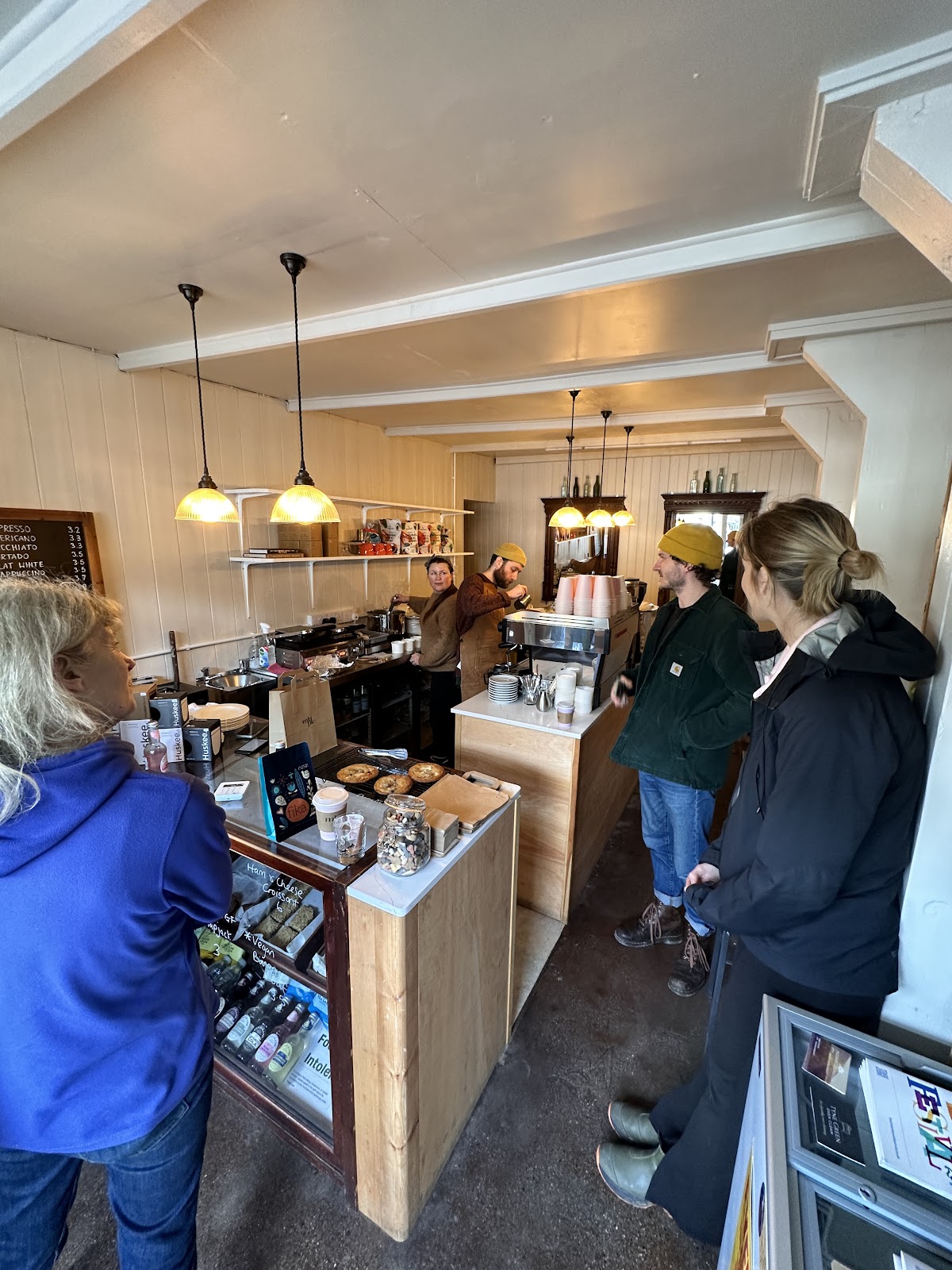The team behind the counter at Marketplace Coffee Hexham